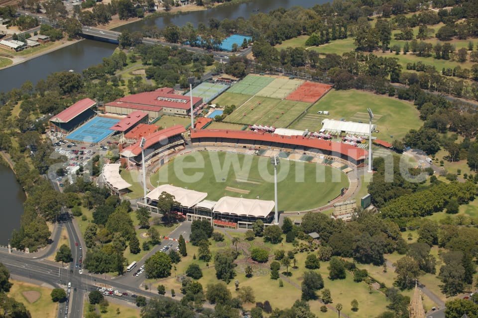 Aerial Image of Adelaide Oval, Adelaide SA