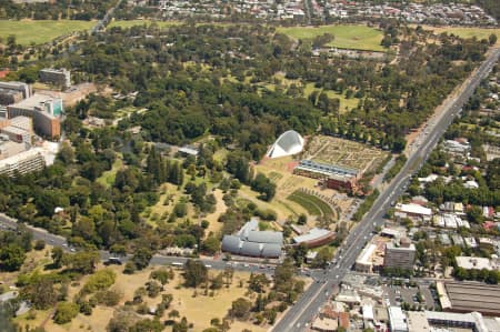 Aerial Image of ADELAIDE, BOTANIC PARK
