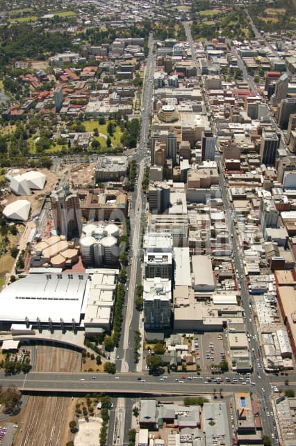 Aerial Image of North Terrace, Adelaide