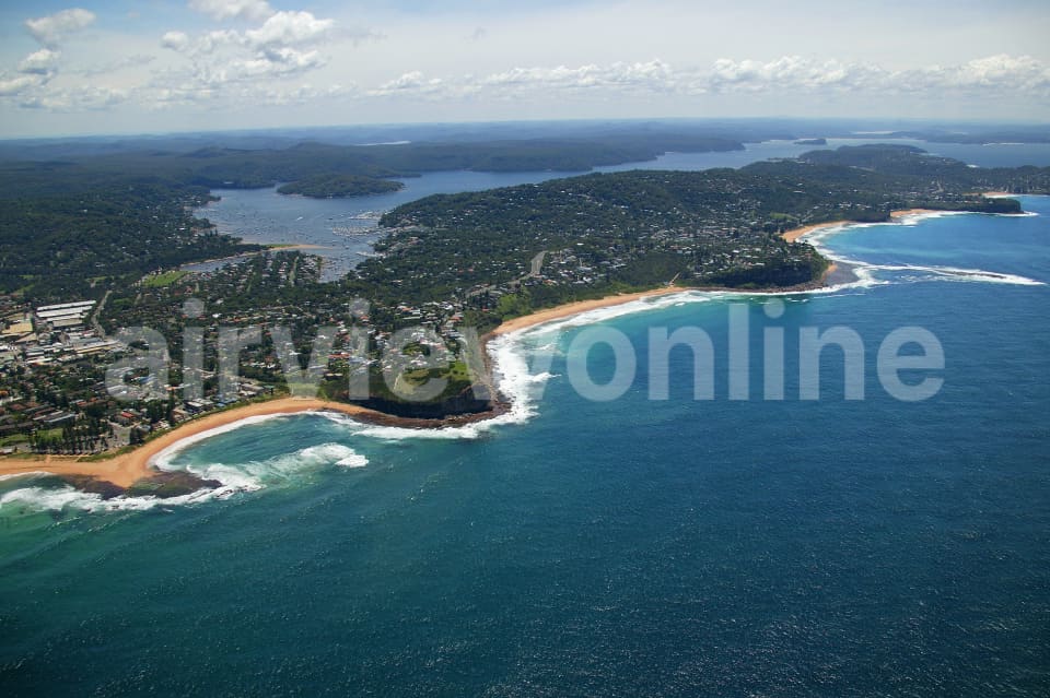 Aerial Image of Mona Vale and Newport