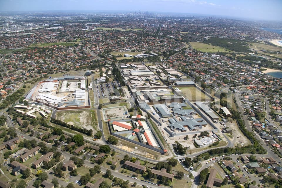 Aerial Image of Long Bay Gaol to Sydney City