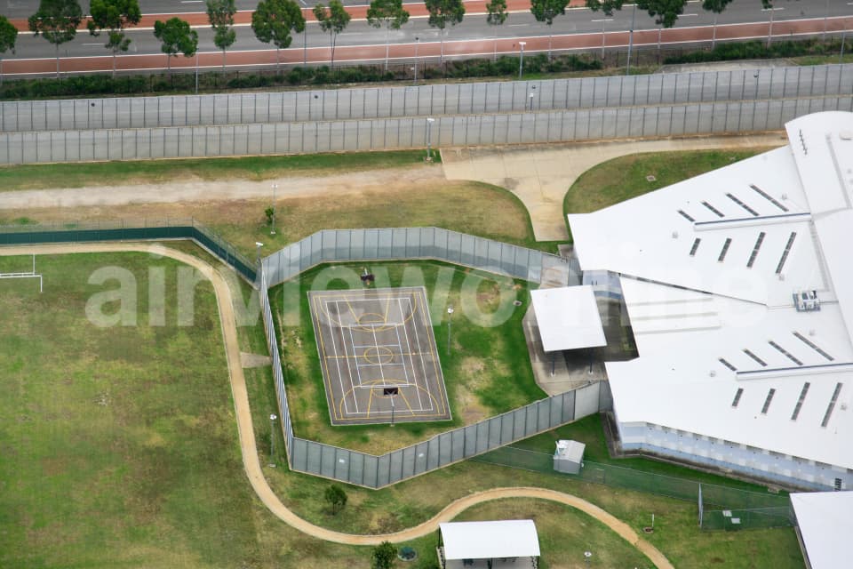 Aerial Image of Prison Yard, Silverwater Prison