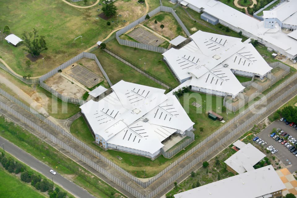 Aerial Image of Silverwater Gaol Close Up, NSW
