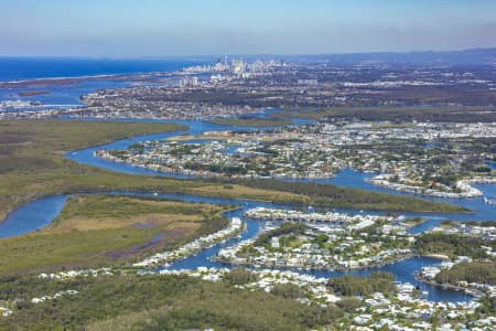 Aerial Image of COOMERA WATERS DEVELOPMENT