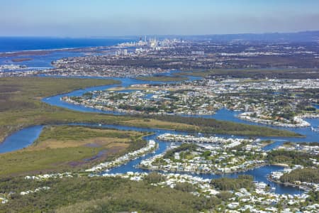 Coomera waters gold coast hi-res stock photography and images - Alamy
