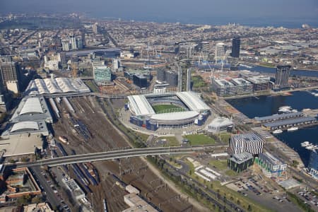 Aerial Image of THE DOCKLANDS, MELBOURNE