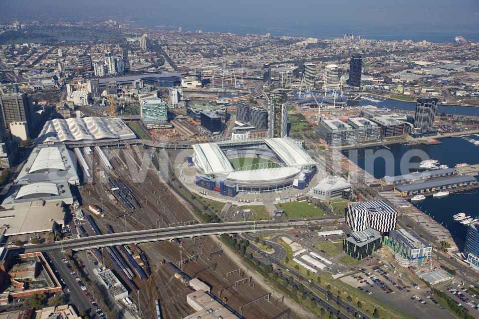 Aerial Image of The Docklands, Melbourne