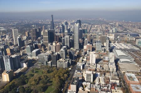 Aerial Image of FLAGSTAFF GARDENS AND CBD