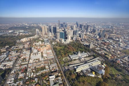 Aerial Image of CARLTON GARDENS, MELBOURNE