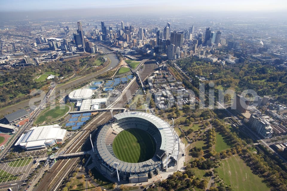 Aerial Image of MCG, Melbourne