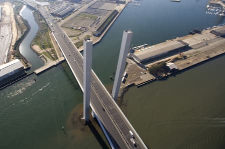 Aerial Image of THE BOLTE BRIDGE
