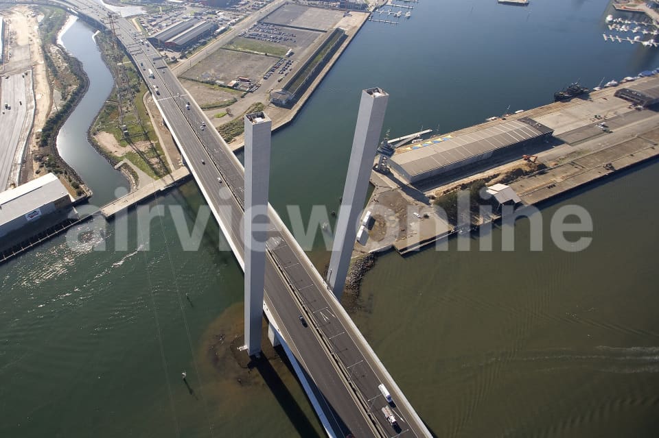 Aerial Image of The Bolte Bridge