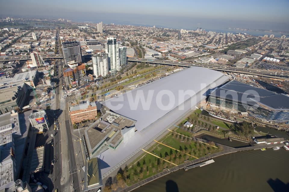 Aerial Image of Melbourne Convention Centre