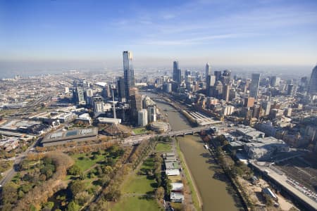 Aerial Image of YARRA RIVER
