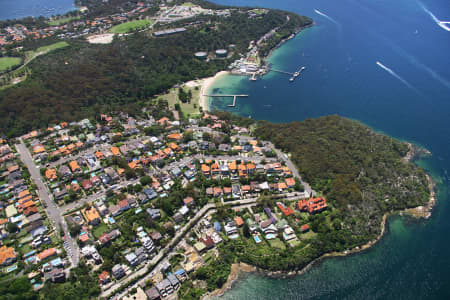 Aerial Image of CLIFTON GARDENS AND CHOWDER BAY, NSW