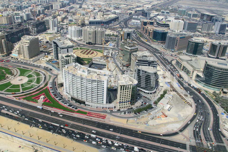 Aerial Image of Dubai Sprawl