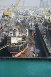 Aerial Image of DUBAI DRY DOCK PORTRAIT