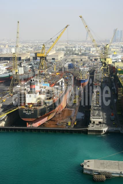 Aerial Image of Dubai Dry Docks