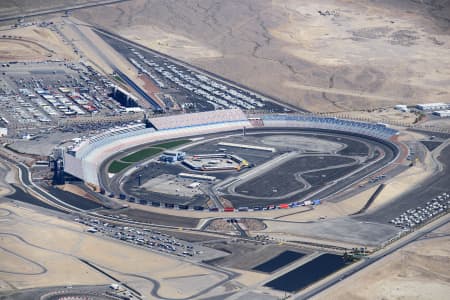 Aerial Image of LAS VEGAS MOTOR SPEEDWAY NEVADA