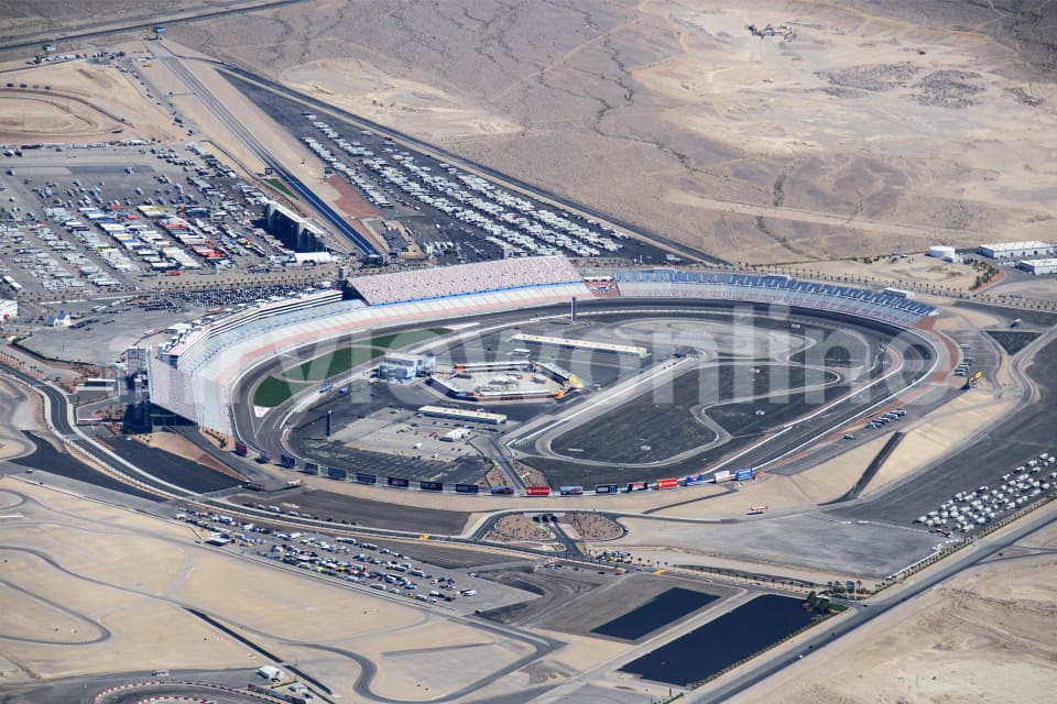 Aerial Image of Las Vegas Motor Speedway Nevada