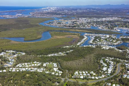 Aerial Image of COOMERA WATERS DEVELOPMENT