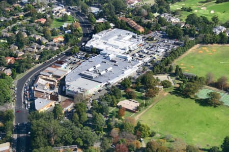Aerial Image of ST IVES SHOPPING VILLAGE