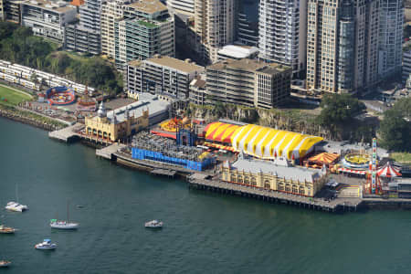 Aerial Image of LUNA PARK, MILSONS POINT