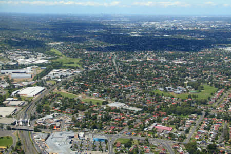 Aerial Image of SEVEN HILLS TO SYDNEY