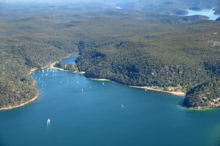 Aerial Image of THE BASIN, PITTWATER