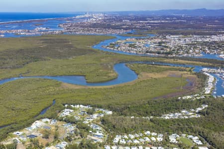 Aerial Image of COOMERA WATERS DEVELOPMENT