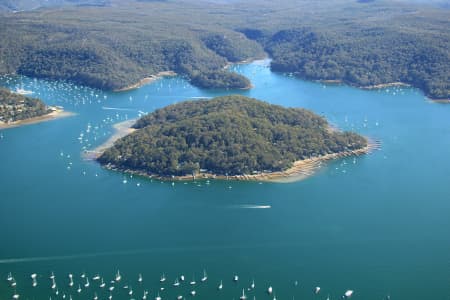 Aerial Image of SCOTLAND ISLAND