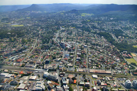 Aerial Image of WOLLONGONG STATION