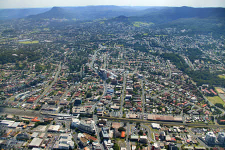 Aerial Image of WOLLONGONG STATION