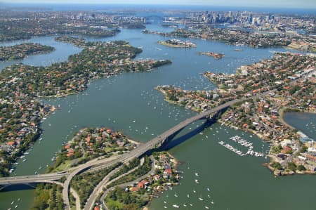 Aerial Image of HUNTLEYS POINT TO SYDNEY