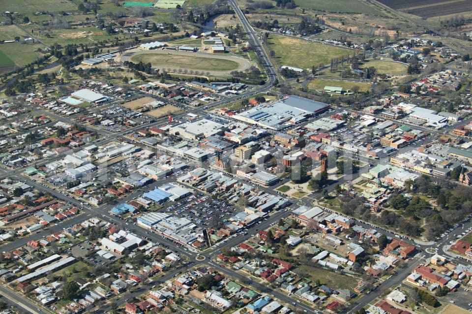 Aerial Image of Bathurst Looking East