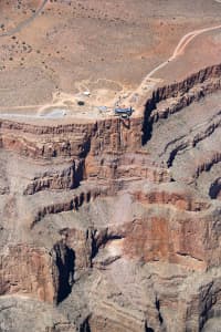 Aerial Image of THE GRAND CANYON SKYWALK ARIZONA
