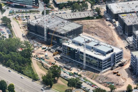Aerial Image of OFFICE CONSTRUCTION