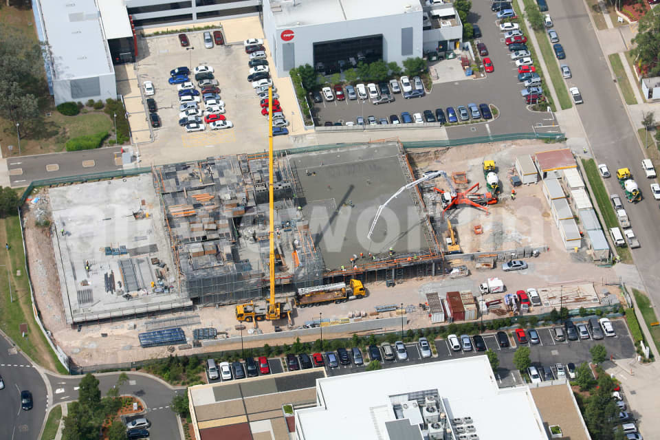 Aerial Image of Small Building Site