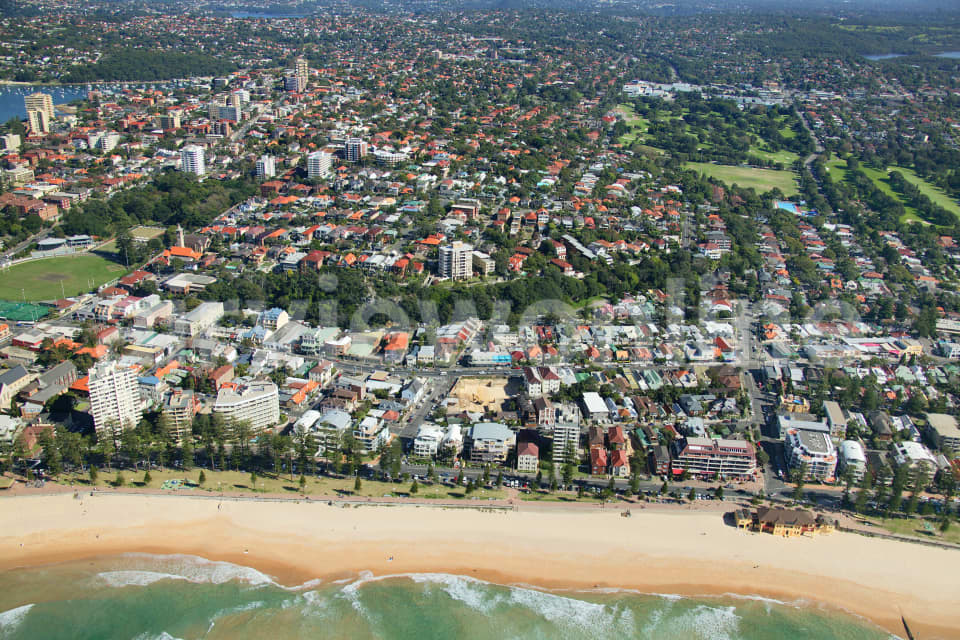Aerial Image of Manly and Fairlight, NSW
