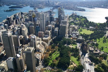 Aerial Image of HYDE PARK AND SYDNEY CBD