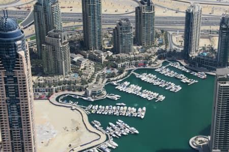 Aerial Image of DUBAI MARINA DEVELOPMENT