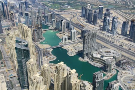 Aerial Image of DUBAI MARINA