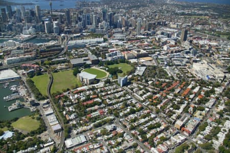 Aerial Image of GLEBE AND WENTWORTH PARK