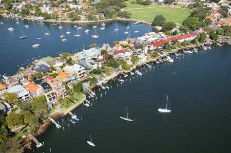 Aerial Image of LOUISA ROAD, BIRCHGROVE NSW