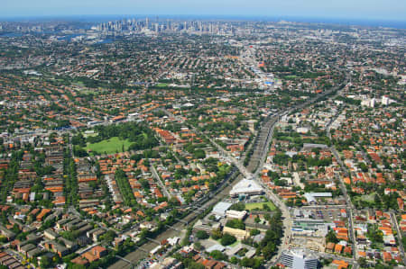 Aerial Image of ASHFIELD TO THE CITY