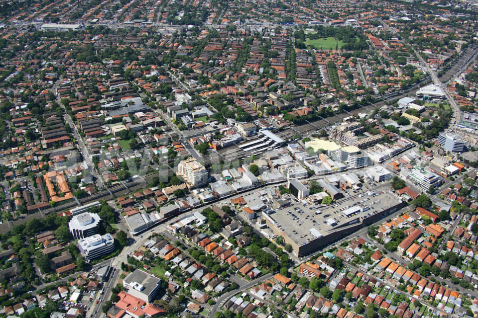 Aerial Image of Downtown Ashfield