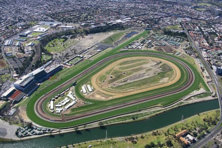 Aerial Image of FLEMINGTON RACECOURSE, MELBOURNE