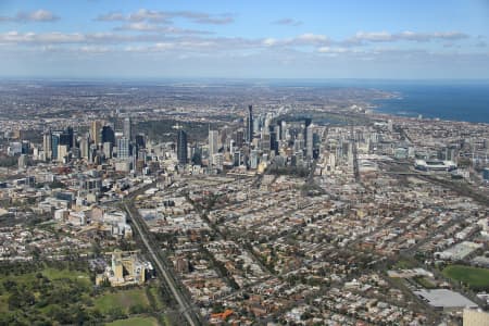 Aerial Image of MELBOURNE, VICTORIA