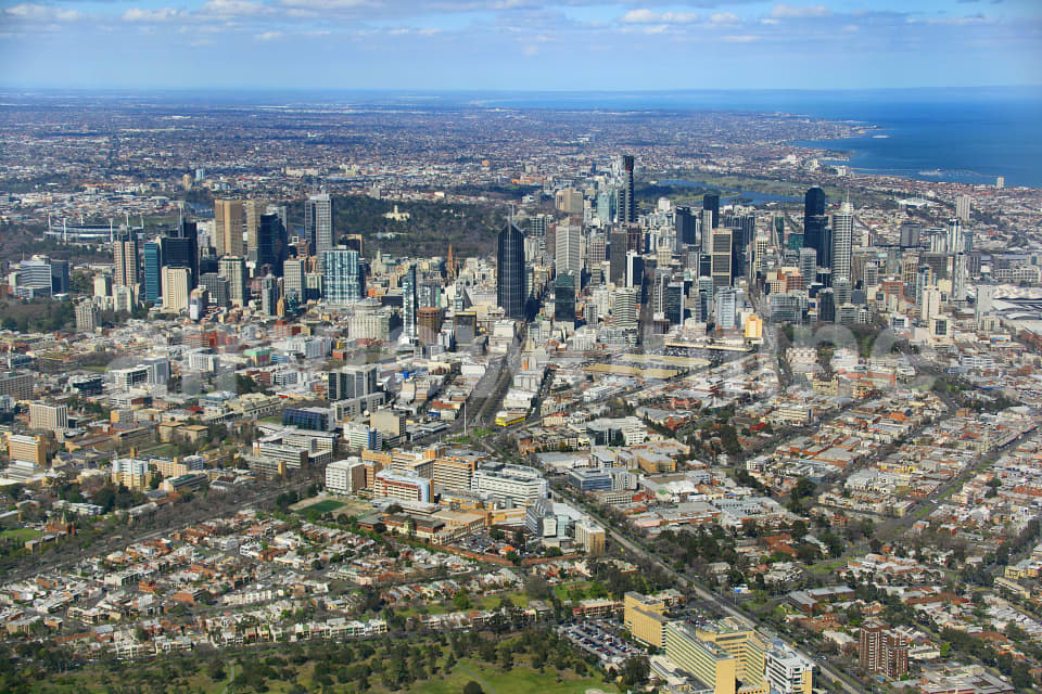 Aerial Image of Melbourne, VIC