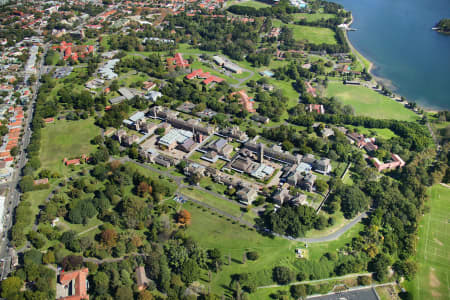 Aerial Image of SYDNEY COLLEGE OF THE ARTS, ROZELLE